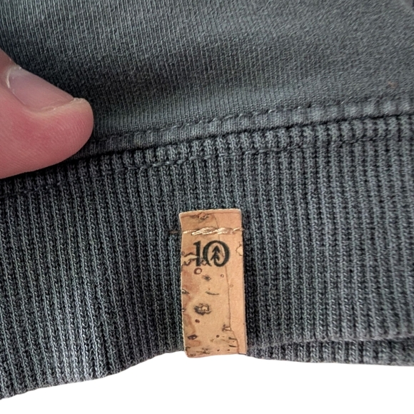 Tentree Charcoal Hoodie Men's  XS - Picture 4 of 4